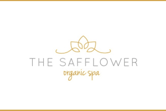 create natural spa yoga wellness health beauty logo