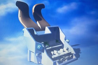 design 3d cad parts and optimize them  for 3d printing