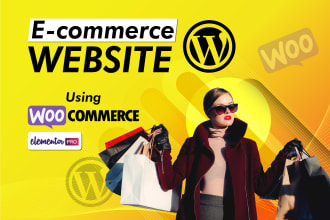 design wordpress woocommerce store and customize woodmart or oceanwp theme