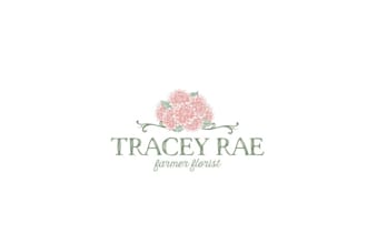 design farmer florist logo design