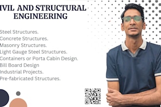 provide services for any steel structure design and analysis