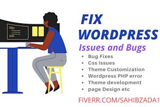 fix your wordpress error and customize site