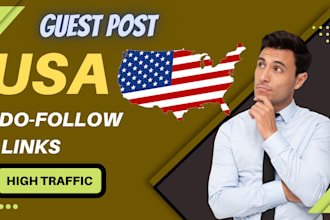 do USA guest post with dofollow SEO backlinks USA guest post