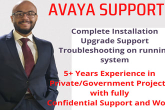 support for avaya ipo, server, acr, voip, call center, vm