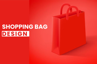 design shopping bag, paper bag for you