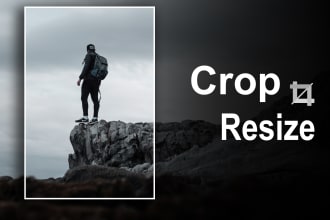 crop and resize up to 1000 images in bulk