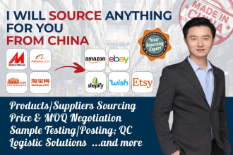 be your product sourcing agent from alibaba, 1688 and taobao in china