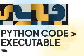 compile your python application to double click executable