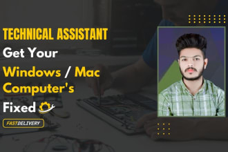 be your IT consultant and technical assistant for 8 hours