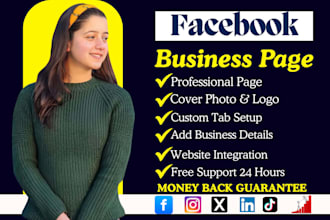 do facebook business page creation , fb fan page and setup