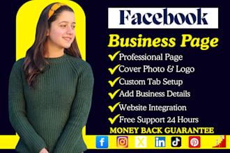 do facebook business page creation , fb fan page and setup