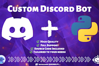 develop a custom discord bot for your server