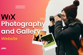 do photography and gallery websites in wix platform
