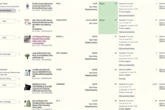 do ebay listing, ebay product listing, product research