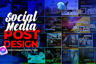 design social media posts