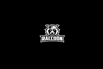 design airsoft logo for raccoon gear