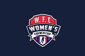 design womens french cup logo