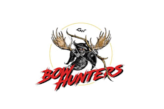 design bow hunting logo