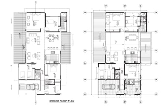 be architect draftsman commercial architecture floor plan