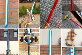 create sword for cosplay or larp