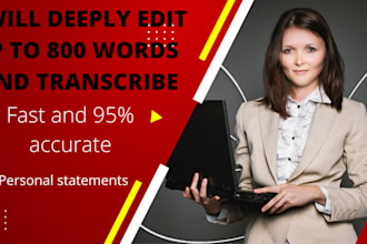 translate and heavily edit any statements