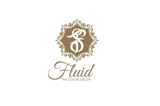 give a fashion, beauty, cosmetic spa hair salon logo