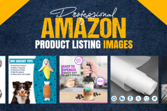design professional amazon product listing images