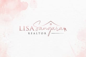 design real estate signature logo