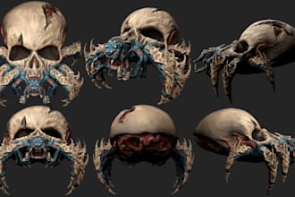 create game ready characters or creatures