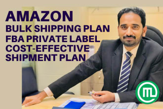 create amazon fba pl shipments plan, bulk shipping plan and inventory management