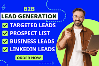 do targeted b2b lead generation, lead prospecting, and list building accurately
