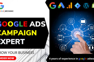 setup your google adwords campaign, PPC search ads campaign