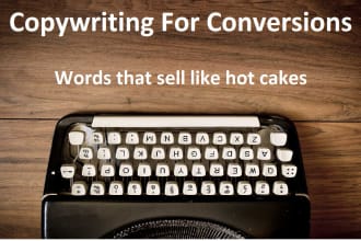 do professional copywriting and make ad copy sales copy