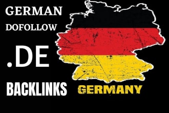 make high quality germany pr backlink top german SEO