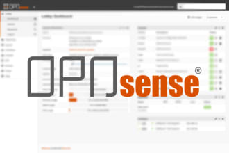 make and configure opnsense security firewall