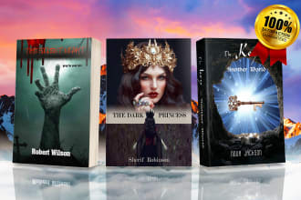 do professional book cover design or any photoshop editing