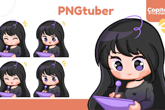 create a chibi pngtuber avatar for your streams