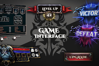 design game interface and hud