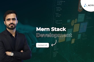 develop mern stack applications for you