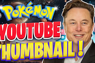 design attractive pokemon thumbnail