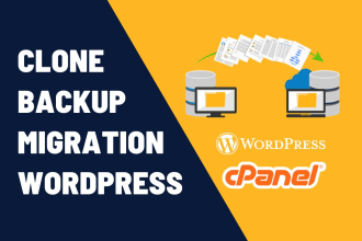 migrate, transfer, backup wordpress website