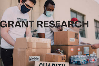 research federal state and foundation grant opportunities
