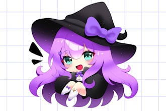 draw super cute chibi for you