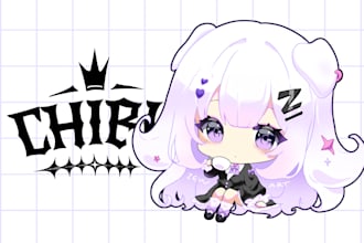 draw super cute chibi for you