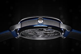 do 3d watch modeling and photorealistic rendering