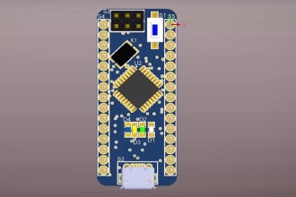 design pcb and circuit arduino