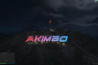 change vinewood sign to anytext for fivem roleplay server
