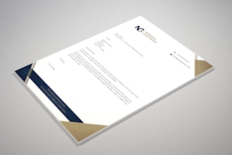 design letterhead with word file