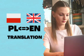 translate english to polish or polish to english