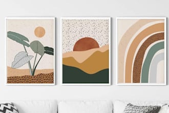 design custom printable wall art for your business